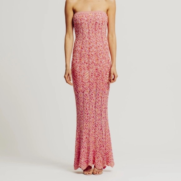 Ronny Kobo Tasha crochet strapless dress - Picture 10 of 16